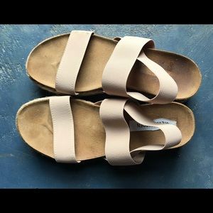Steve Madden blush/ light pink Wedge Sandal